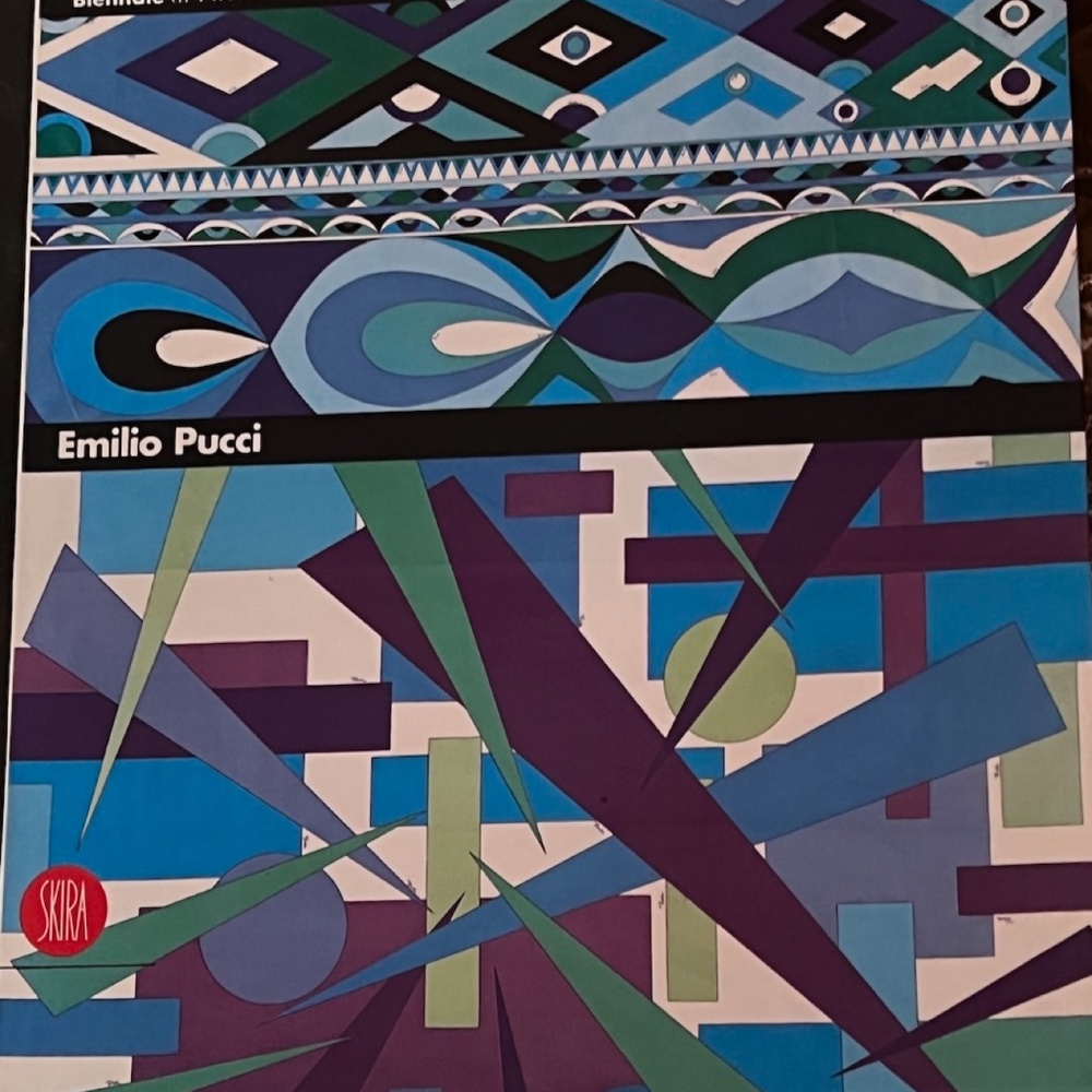 Vintage EMILIO PUCCI BOOK rare Firenze